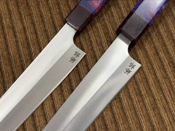 Keukenmes - Gyuto - Handafgewerkt Japans paar