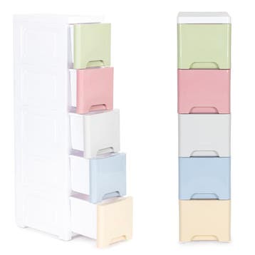 Ladeblok 83cm met wieltjes | Tweede kansje | OP = OP, Kinderen en Baby's, Kinderkamer | Commodes en Kasten, Minder dan 90 cm, Verzenden