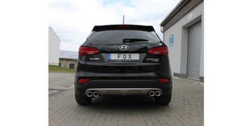 FOX Hyundai Santa Fé 4x4 - DM uitlaatsysteem rechts/links -, Verzenden, Nieuw