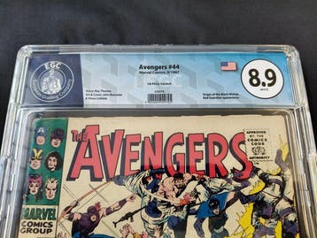 The Avengers (Vol. 1) #44 - UK Price Variant - EGC 8.9 - The, Nieuw