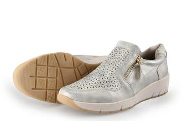Jana Instappers in maat 38 Beige, Verzenden, Instappers