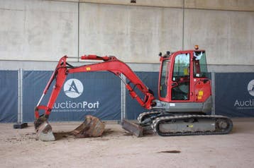 Veiling: Rupsgraafmachine Volvo ECR50D Diesel 31.2kW 2017, Ophalen