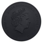 Tuvalu. 1 Dollar 2021 1oz $1 Tuvalu Silver Black Flag The
