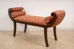 Établi - dormeuse banquette à barca - Bois, Textile -, Antiquités & Art