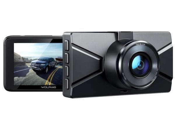 Veiling - WOLFANG WD02 Dash Cam Front en Rear 2.5K, Auto diversen, Dashcams, Gebruikt