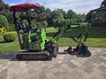 GRATIS SNELLE LEVERING Kingway Minigraafmachine minigraver, Verzenden, Graafmachine