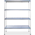 Opbergrek | Aluminium/Kunststof | 4 Schappen |, Verzenden