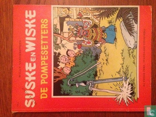 Suske en Wiske - De pompesetters - 1979, Boeken, Stripverhalen, Gelezen, Eén stripboek, Verzenden