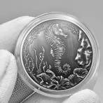 Samoa. 2 Tala 2025 – Seahorse – 1 oz Silver Coin – .999 Fine