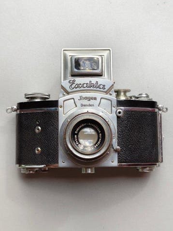 Ihagee Kine Exakta + Schneider-Kreuznach Xenon 2,8/5cm +, Audio, Tv en Foto, Fotocamera's Analoog, Nieuw