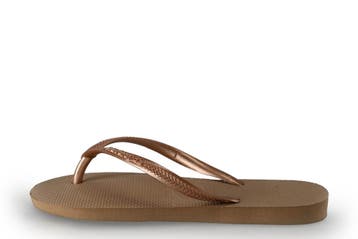 Havaianas Slippers Meisjes in maat 33 Goud, Enfants & Bébés, Vêtements enfant | Chaussures & Chaussettes, Verzenden, Schoenen
