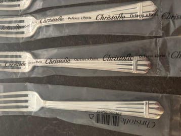 Christofle - Vork (12) - Aria - Verzilverd, Antiek en Kunst