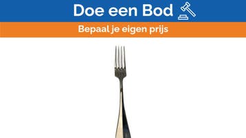Bieden: Sambonet Stainless Steel Marine Baguette Fork, Ophalen of Verzenden