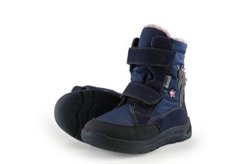 Ricosta Snowboots Meisjes in maat 30 Blauw, Verzenden, Jongen of Meisje, Schoenen, Zo goed als nieuw