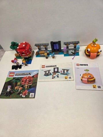 Lego Set - Minecraft, Fortnite - Durrr Burger 77070+De, Nieuw