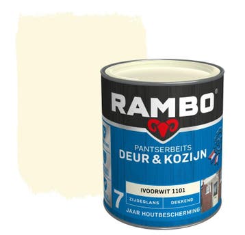 Rambo Pantserbeits Deur & Kozijn Dekkend Ivoorwit 1.5L, Verzenden, Nieuw