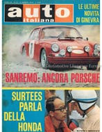 1968 AUTO ITALIANA MAGAZINE 12 ITALIAANS
