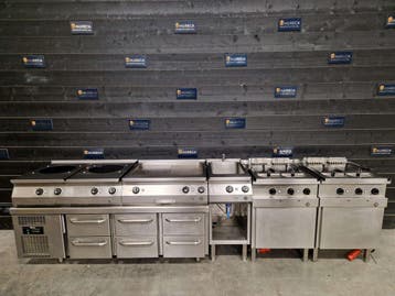 Kooklijn | MKN | Gram | koelwerkbank | friteuse | bakplaat |