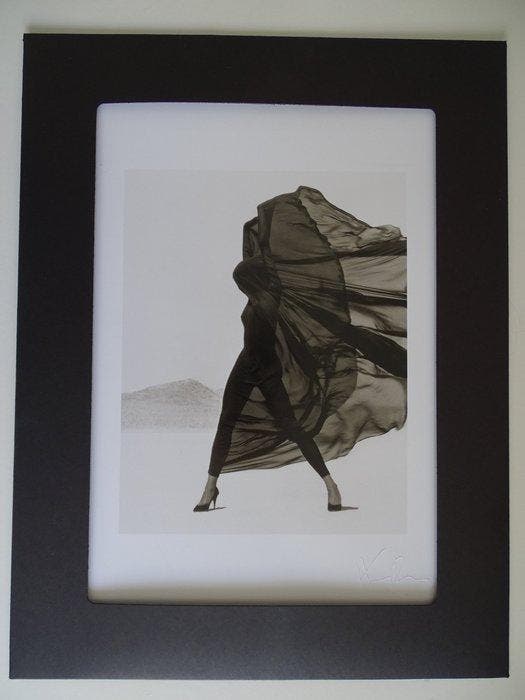 Herb Ritts - Dressed in Versace veils, El Mirage, Antiquités & Art, Art | Objets design