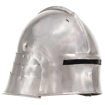 vidaXL Ridderhelm middeleeuws replica LARP staal, Verzenden
