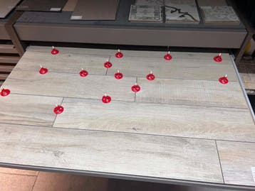 10m² Tegels