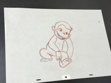 Universal Studios - Originele animatie-tekening - Curious, Cd's en Dvd's, Nieuw in verpakking