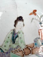 Bord - Porselein - Kom met uitlopende rand