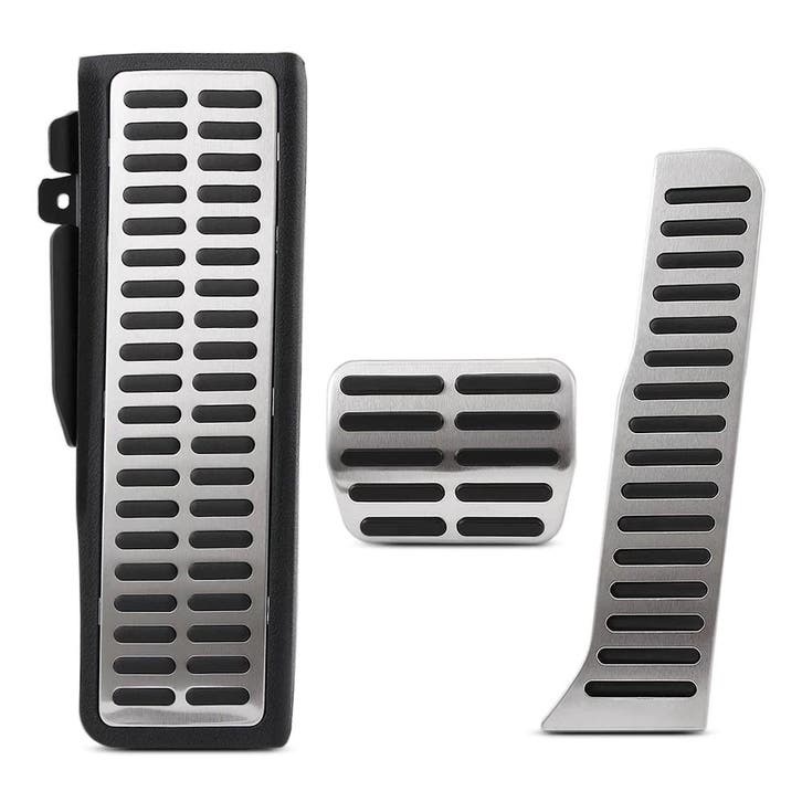 Pedaal Cover set | Volkswagen Golf V / VI, Caddy, Scirocco,, Auto-onderdelen, Interieur en Bekleding, Nieuw, Verzenden