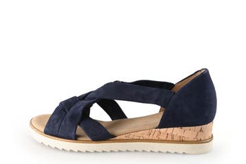 Gabor Sandalen in maat 40 Blauw, Verzenden, Sandalen of Muiltjes