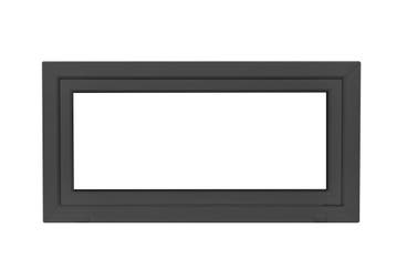 PVC kiep b100xh50 cm Antraciet, Ophalen of Verzenden, Gevelraam of Ruit