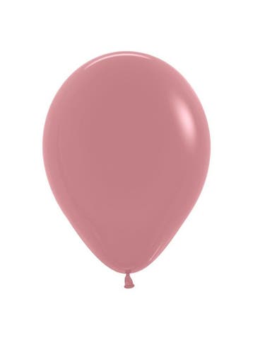 Ballonnen Rosewood 23cm 50st, Verzenden, Nieuw