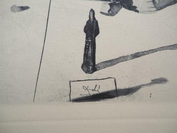 Salvador Dali (1904-1989) - Enfer 19: Les simoniaques, Antiek en Kunst