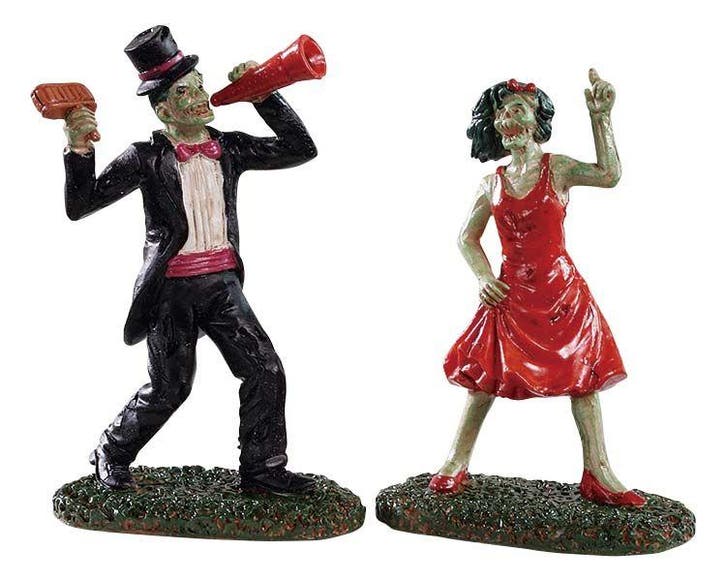 Lemax - The Dancing Dead -  Set Of 2, Diversen, Kerst, Verzenden
