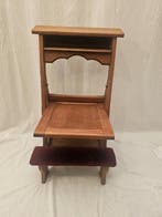 Chaise - Antique prie-Dieu gothique dans un design