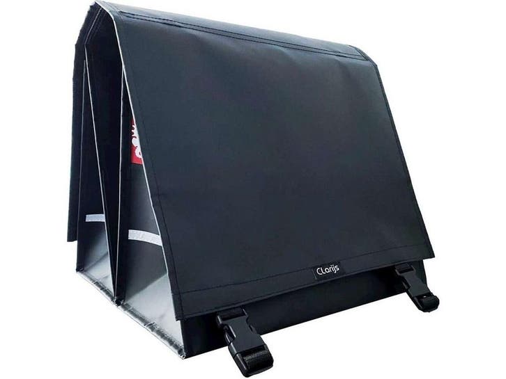 Clarijs Fietstas dubbel XL - PVC 46L - Uitsparing - Zwart, Vélos & Vélomoteurs, Accessoires vélo | Sacoches, Envoi