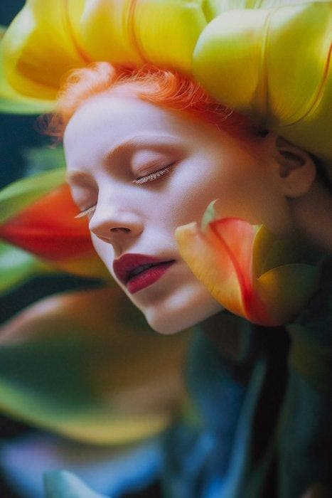Inna Etuvgi - Primavera (matted), Antiquités & Art, Art | Objets design