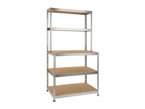 Veiling - 6x Practo stellingkast Heavy Duty 860, Maison & Meubles, Armoires | Étagères