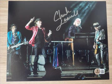 Rolling Stones - Chuck Leavell - Signed in person w/ Beckett