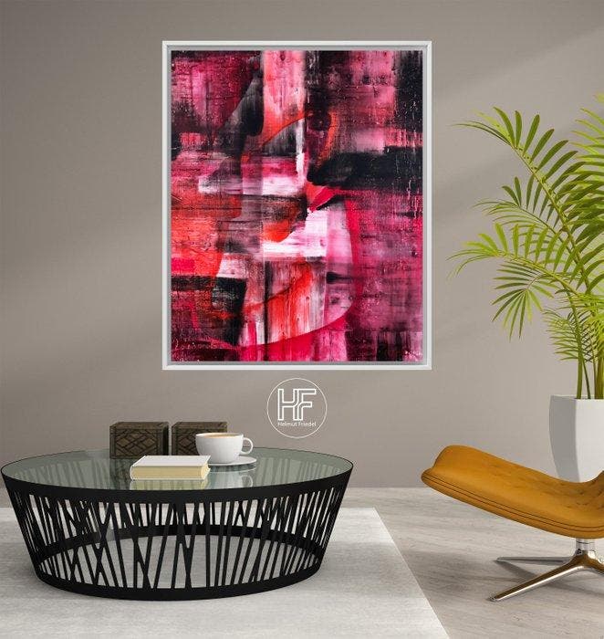 H. Friedel (XX) - Emotion, Antiquités & Art, Art | Peinture | Moderne