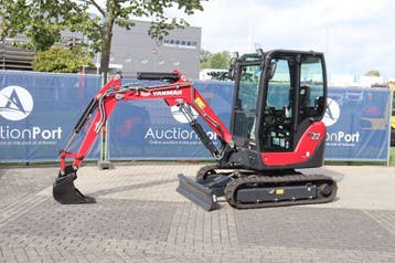 Veiling: Minigraver Yanmar SV22 Diesel 13.4kW 2024 Nieuw, Ophalen