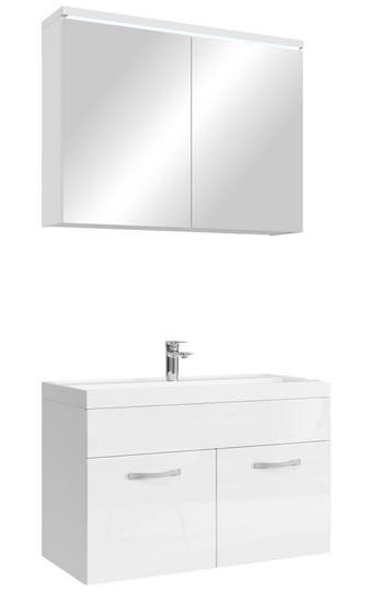 Badkamermeubel Set Paso 02 80 x 40 cm Wit Badmeubel, Verzenden, Nieuw