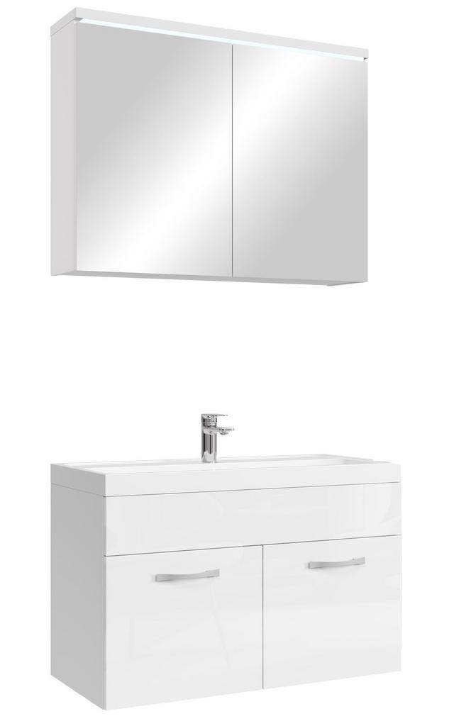 Badkamermeubel Set Paso 02 80 x 40 cm Wit Badmeubel, Maison & Meubles, Salle de bain | Meubles de Salle de bain, Envoi