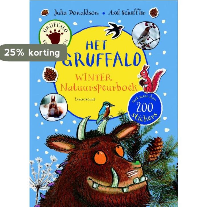 Het Gruffalo winter natuurspeurboek 9789047707332, Livres, Livres pour enfants | Jeunesse | 10 à 12 ans, Envoi