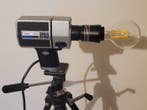 Lamp - Metaal - Geredde filmcamera omgebouwd tot lamp op