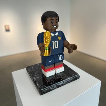Orima Pop Art - France football player number 10 World Cup