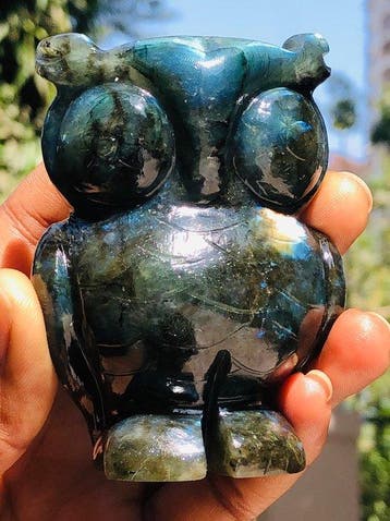 Beeld, No Reserve - Genuine Madagascar Labradorite Gemstone