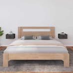 vidaXL Nachtkastjes 2 st wandgemonteerd 40x29,5x22 cm grijs, Verzenden