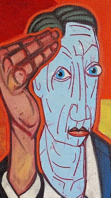 Peter Krusche - Ich nicht, Antiek en Kunst