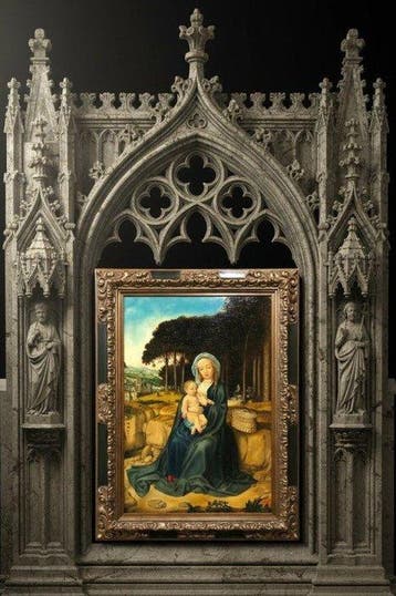 Suiveur de Gerhardt David (1460-1523) - Le Repos pendant la