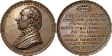 Brons medaille 1840 Gotha, Verzenden